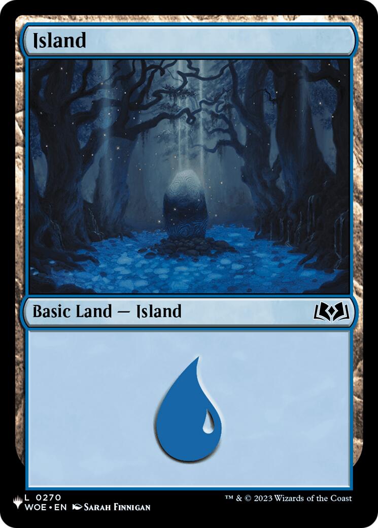 Island (WOE) [The List] | Card Citadel