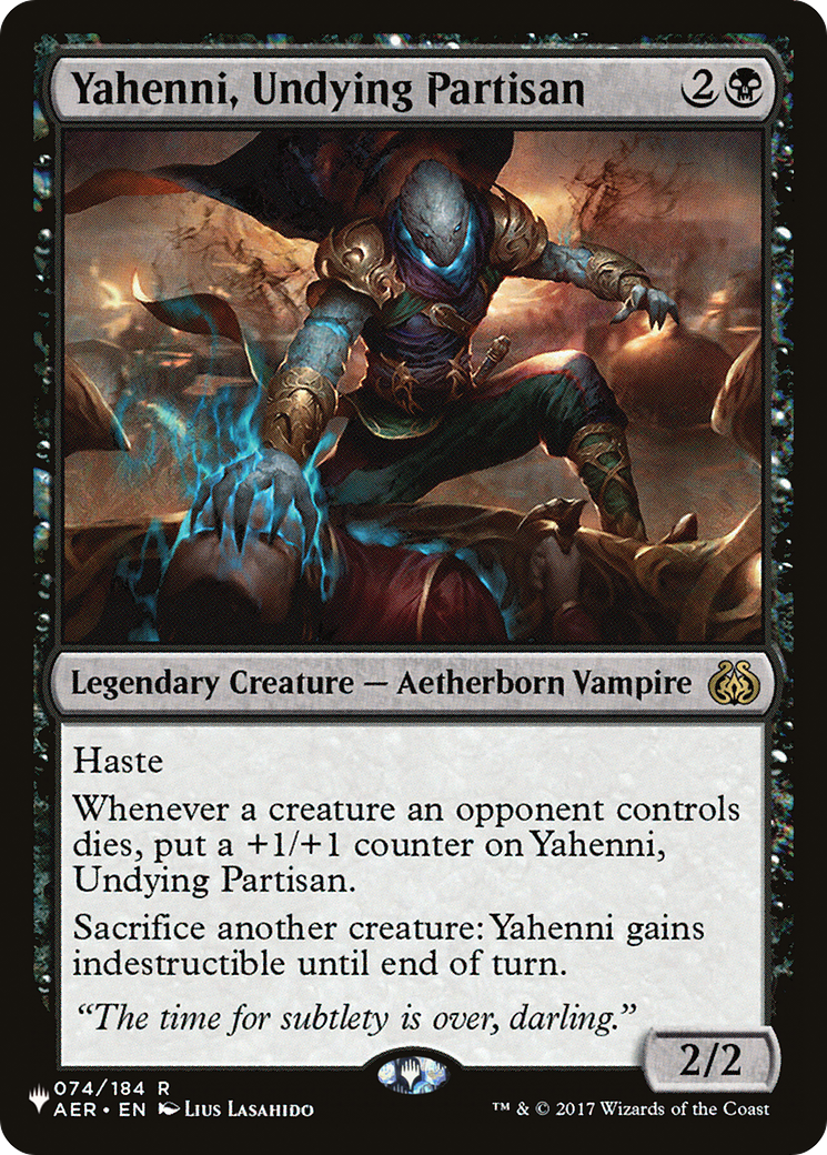 Yahenni, Undying Partisan [The List] | Card Citadel