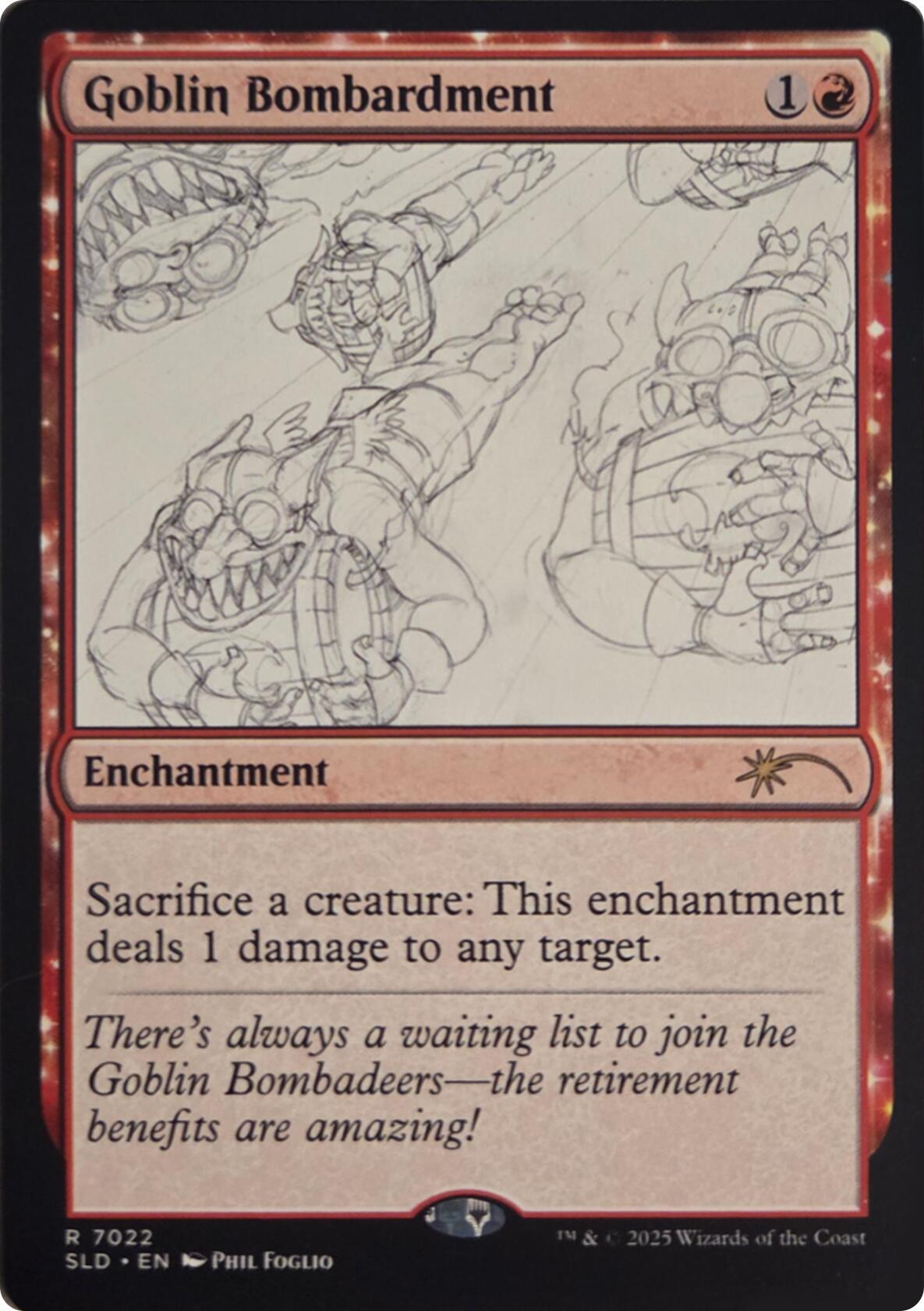 Goblin Bombardment (7022) [Secret Lair Drop Series] | Card Citadel