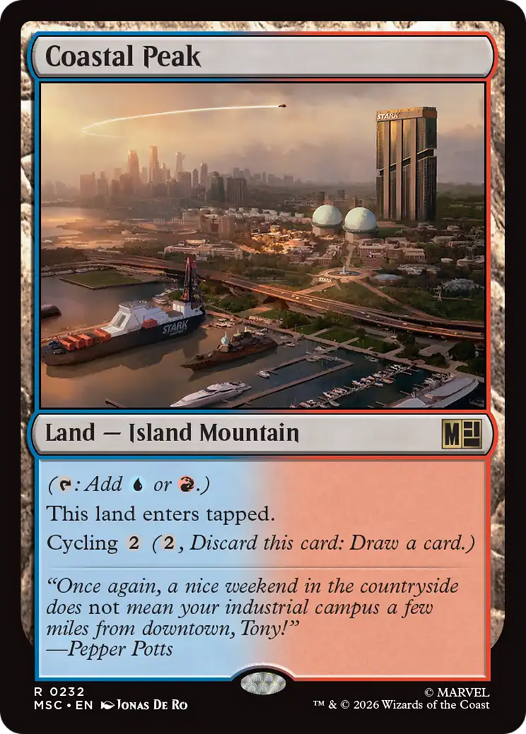 Coastal Peak [Marvel Super Heroes Commander] | Card Citadel