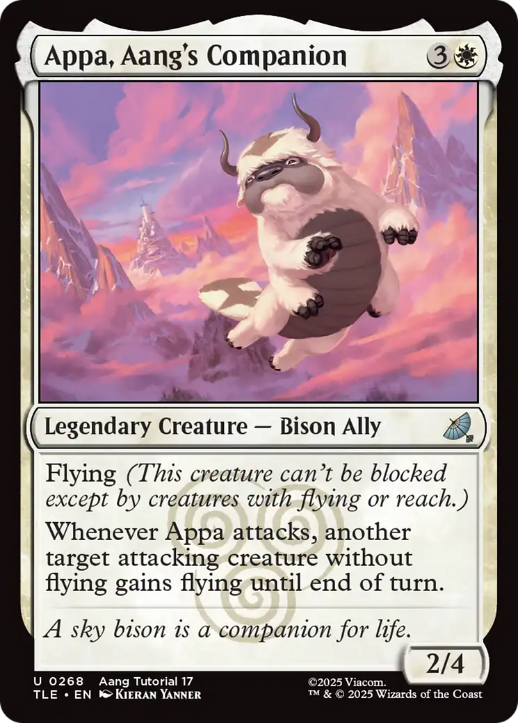 Appa, Aang's Companion (0268) [Avatar: The Last Airbender: Eternal-Legal] | Card Citadel