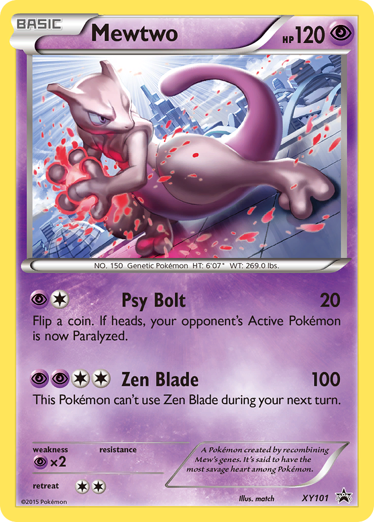 Mewtwo (XY101) [XY: Black Star Promos] | Card Citadel