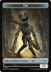 Toy // Treasure Double-Sided Token [Duskmourn: House of Horror Tokens] | Card Citadel