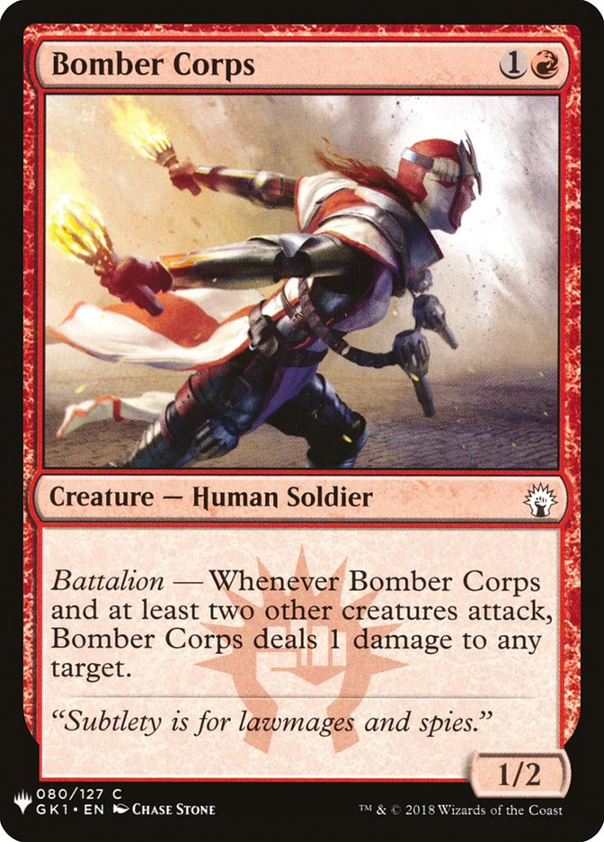 Bomber Corps [Mystery Booster] | Card Citadel