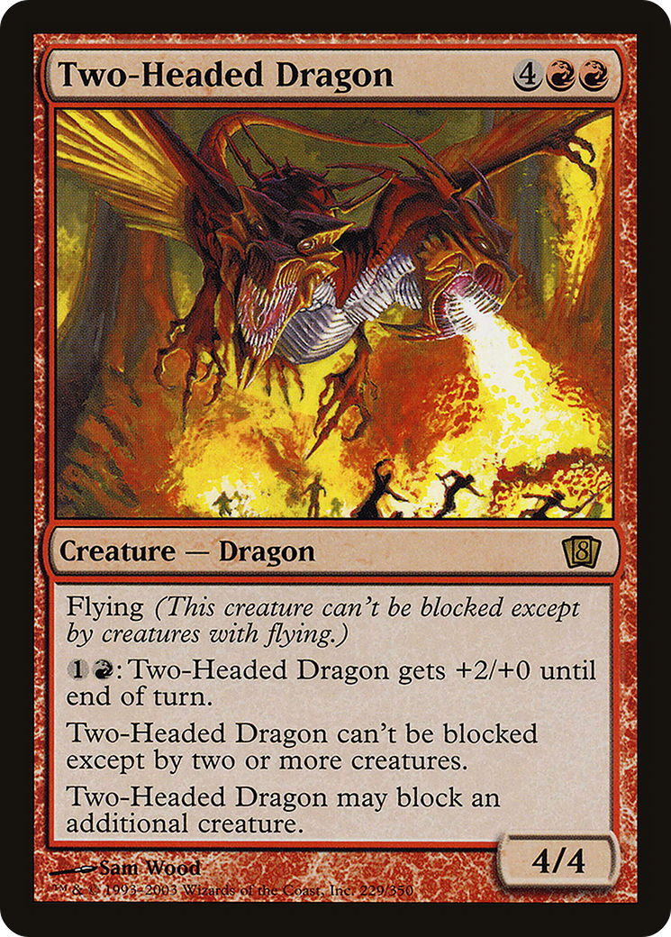 Two-Headed Dragon (E3 2003) [Oversize Cards] | Card Citadel