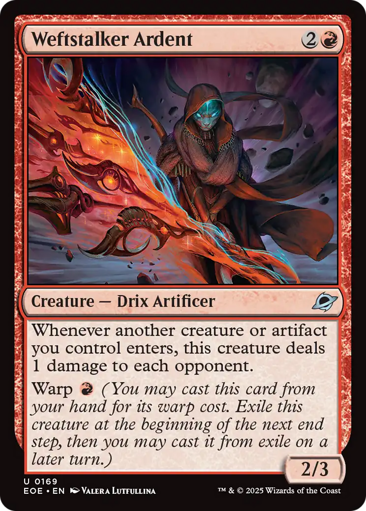 Weftstalker Ardent [Edge of Eternities] | Card Citadel