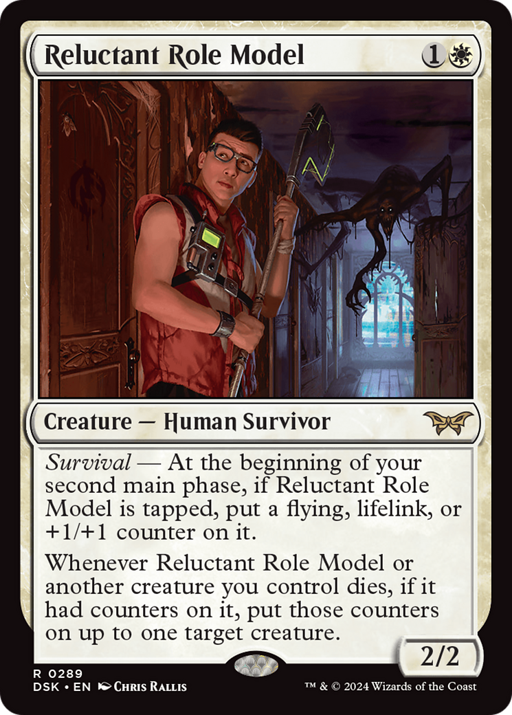 Reluctant Role Model (0289) [Duskmourn: House of Horror] | Card Citadel