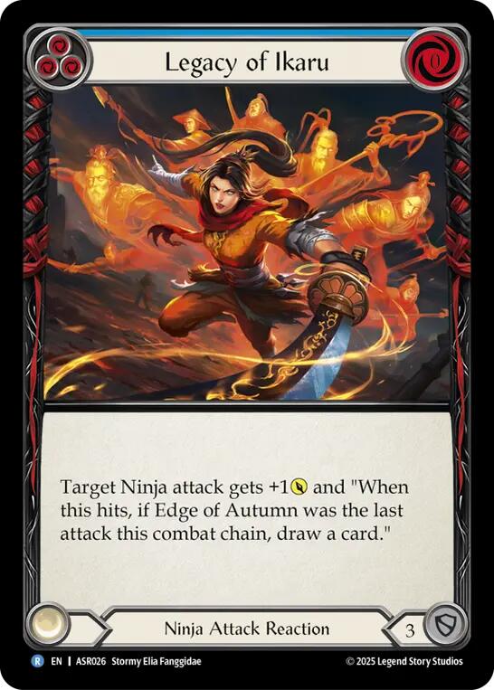 Legacy of Ikaru [ASR026] (Armory Deck: Ira) | Card Citadel