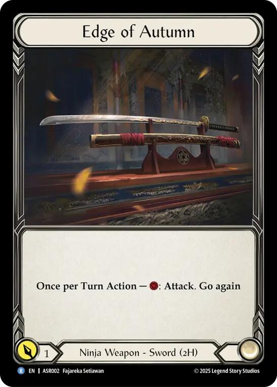 Edge of Autumn [ASR002] (Armory Deck: Ira) | Card Citadel
