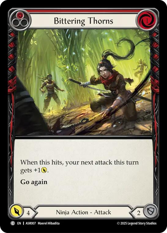 Bittering Thorns (Red) [ASR007] (Armory Deck: Ira) | Card Citadel