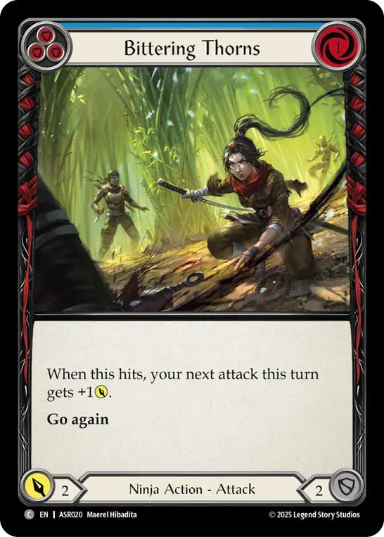 Bittering Thorns (Blue) [ASR020] (Armory Deck: Ira) | Card Citadel