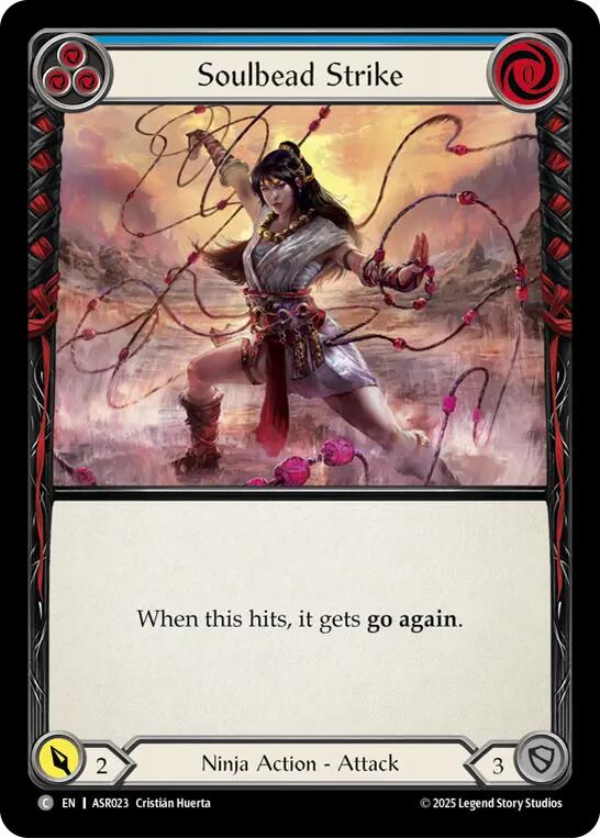 Soulbead Strike (Blue) [ASR023] (Armory Deck: Ira) | Card Citadel