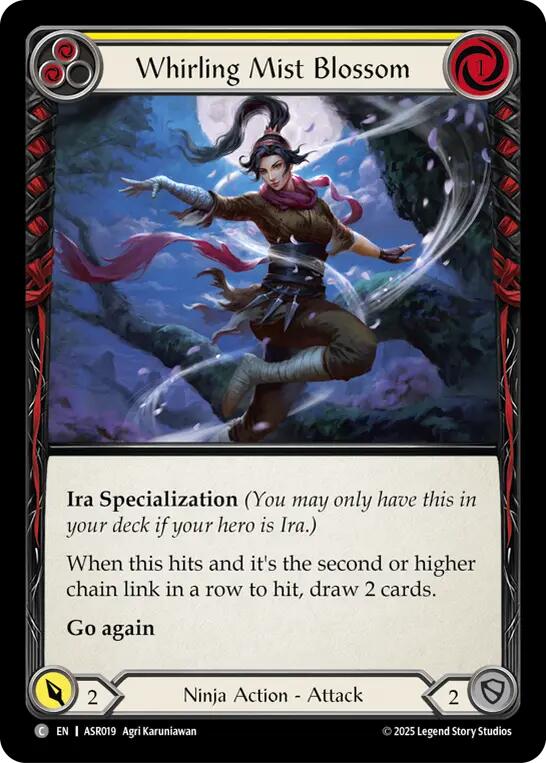 Whirling Mist Blossom [ASR019] (Armory Deck: Ira) | Card Citadel