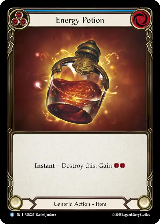 Energy Potion [ASR027] (Armory Deck: Ira) | Card Citadel