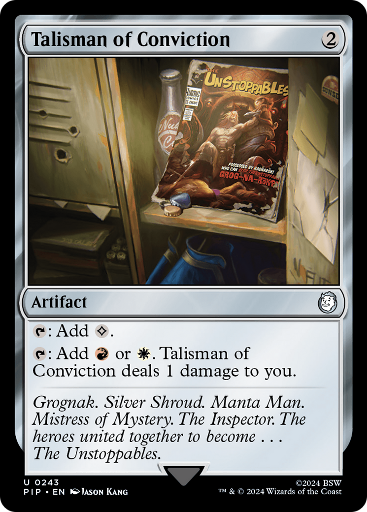 Talisman of Conviction [Fallout] | Card Citadel