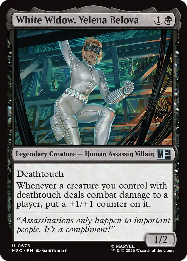 White Widow, Yelena Belova [Marvel Super Heroes Commander] | Card Citadel