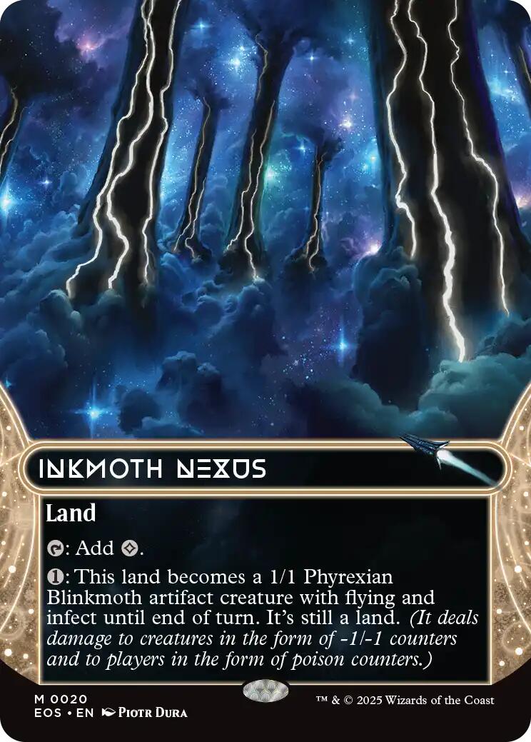 Inkmoth Nexus (0020) (Borderless) [Edge of Eternities: Stellar Sights] | Card Citadel