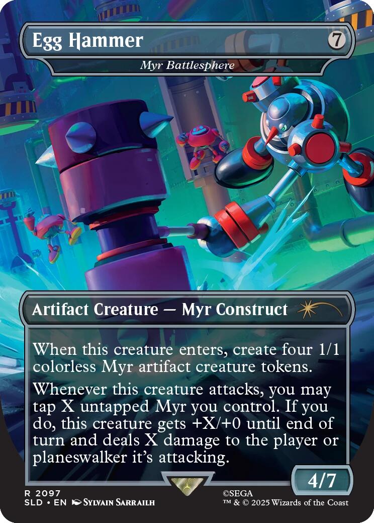 Egg Hammer - Myr Battlesphere [Secret Lair Drop Series] | Card Citadel