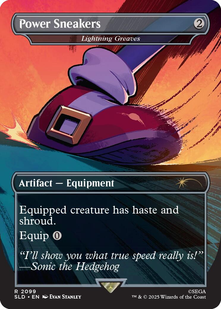 Power Sneakers - Lightning Greaves [Secret Lair Drop Series] | Card Citadel