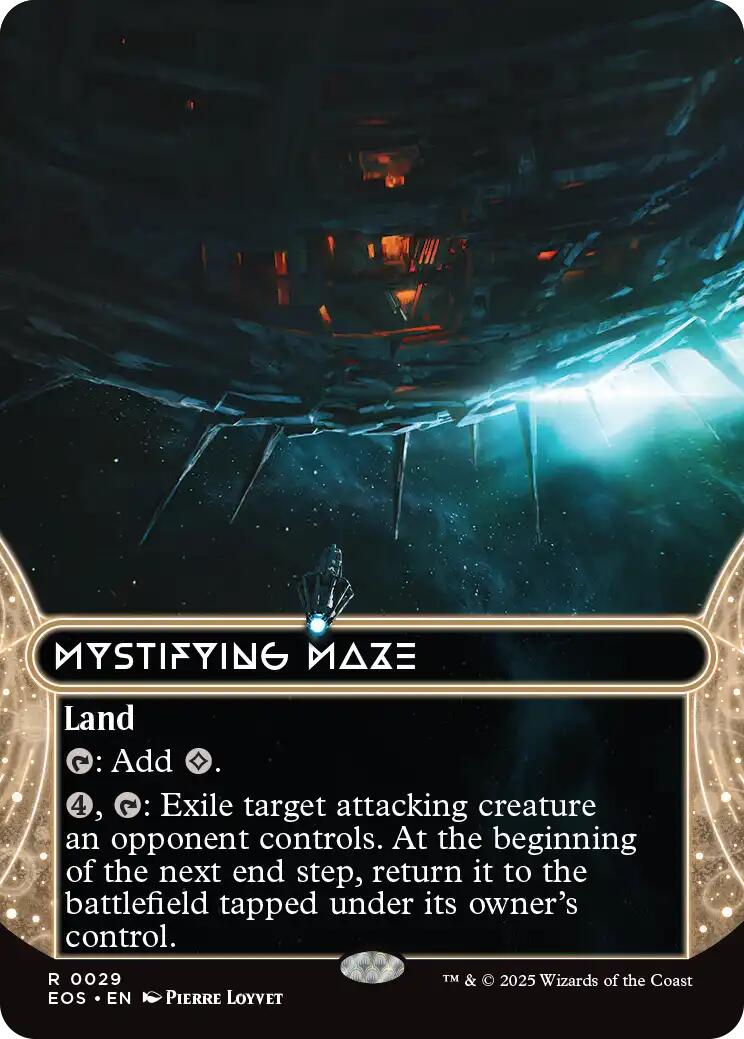 Mystifying Maze (0029) (Borderless) [Edge of Eternities: Stellar Sights] | Card Citadel
