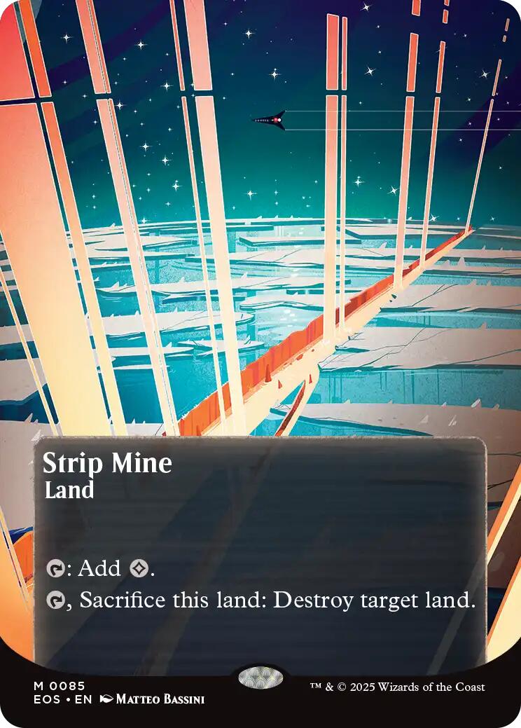 Stripe Mine (0085) (Borderless) [Edge of Eternities: Stellar Sights] | Card Citadel
