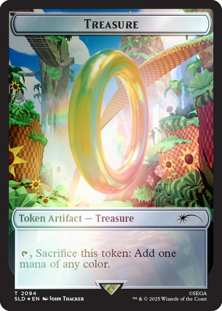 Treasure Token (2094) (Rainbow Foil) [Secret Lair Drop Series] | Card Citadel