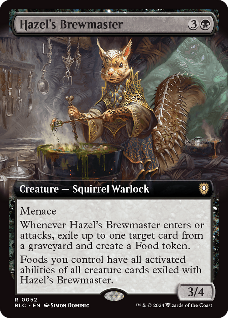 Hazel's Brewmaster (Extended Art) [Bloomburrow Commander] | Card Citadel