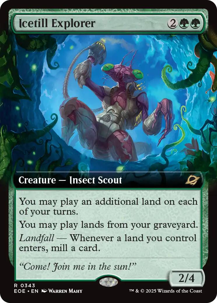 Icetill Explorer (Extended Art) [Edge of Eternities] | Card Citadel