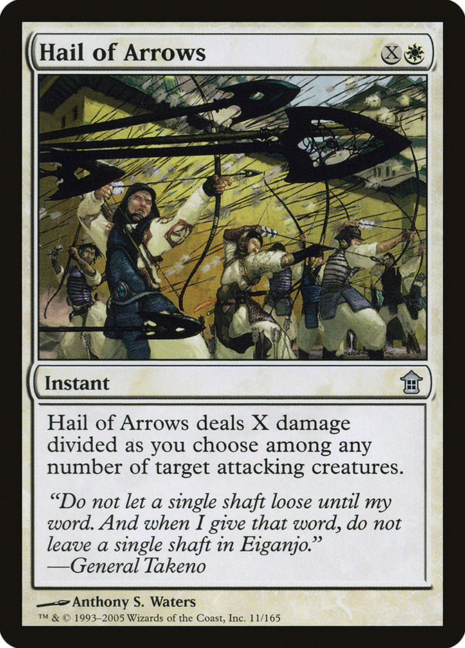 Hail of Arrows [Saviors of Kamigawa] | Card Citadel