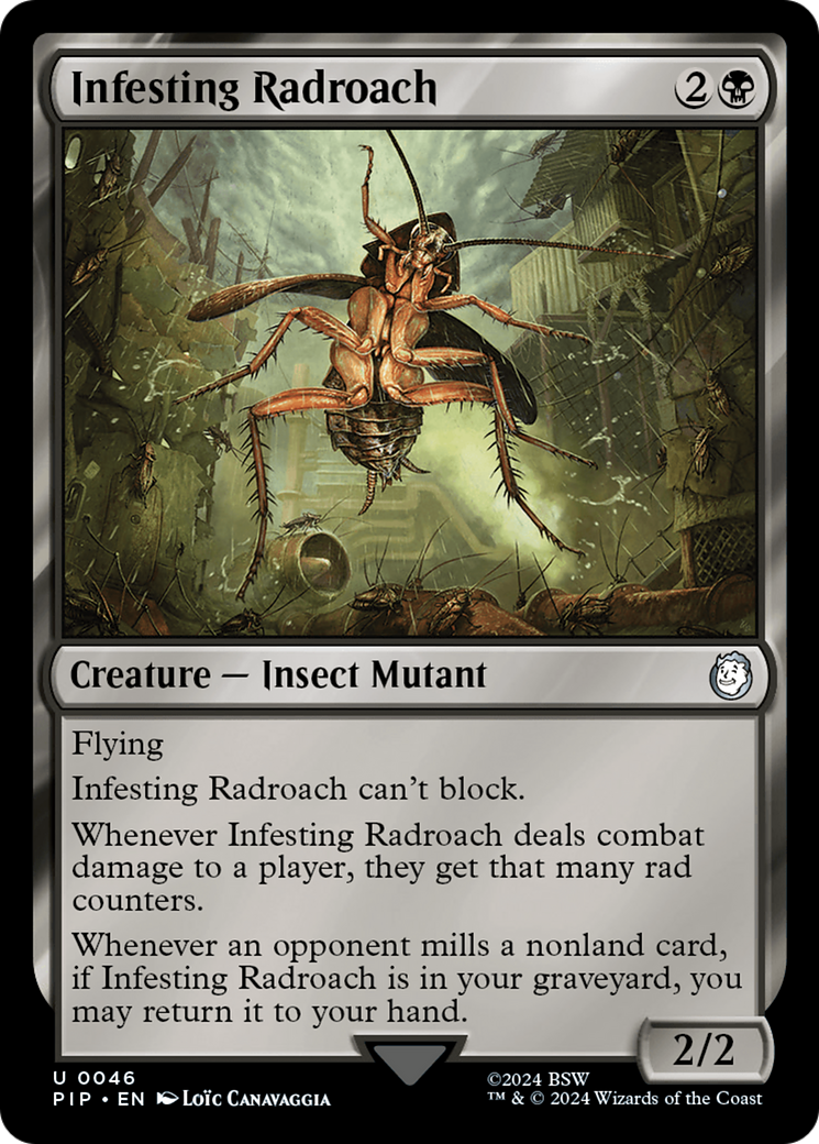 Infesting Radroach [Fallout] | Card Citadel