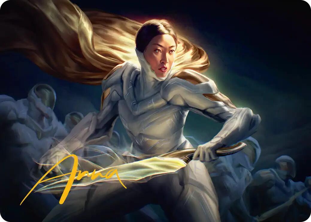 Cosmogrand Zenith Art Card (Gold-Stamped Signature) [Edge of Eternities Art Series] | Card Citadel