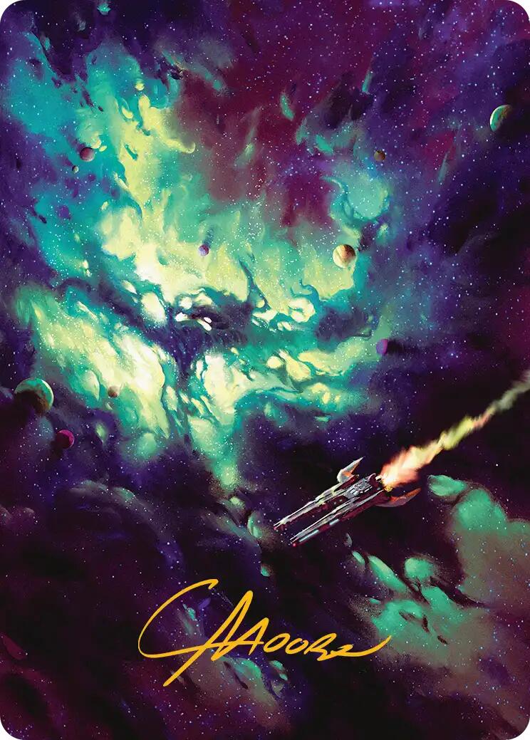 Blinkmoth Nexus Art Card (Gold-Stamped Signature) [Edge of Eternities Art Series] | Card Citadel