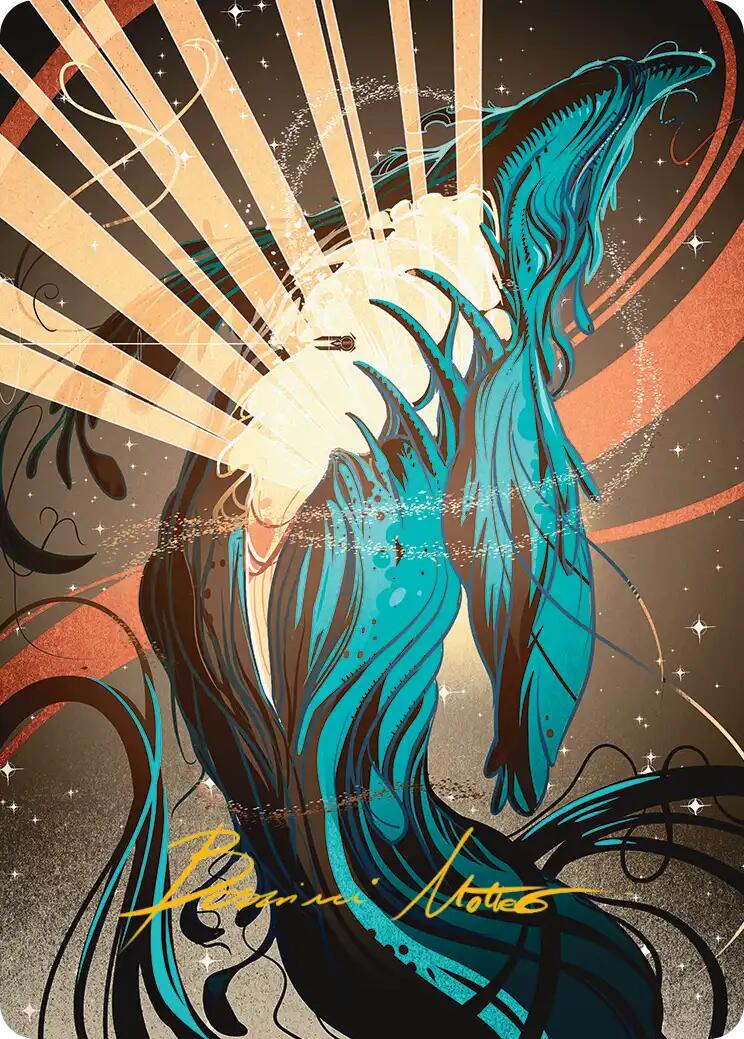 Swarmyard Art Card (Gold-Stamped Signature) [Edge of Eternities Art Series] | Card Citadel