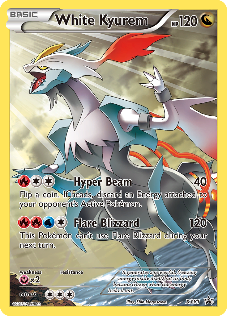 White Kyurem (XY81) (Full Art Promo) [XY: Black Star Promos] | Card Citadel