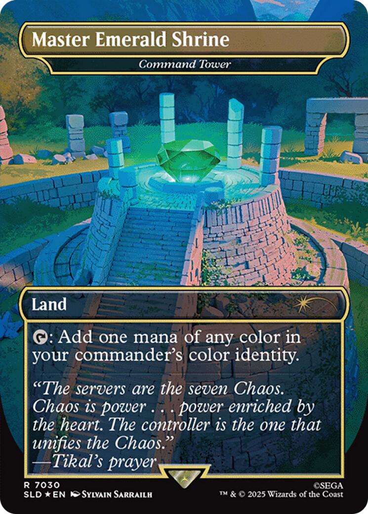 Master Emerald Shrine - Command Tower (7030) [Secret Lair Drop Series] | Card Citadel