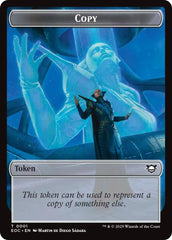 Copy // Pest Double-Sided Token [Edge of Eternities Commander Tokens] | Card Citadel