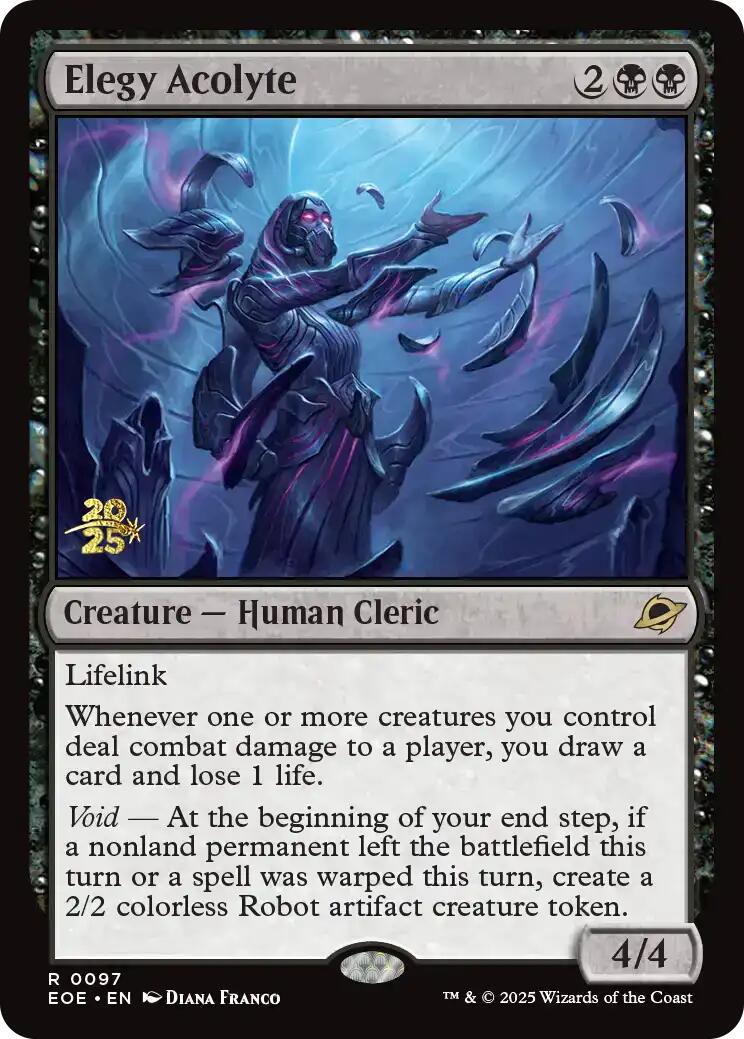 Elegy Acolyte [Edge of Eternities Prerelease Promos] | Card Citadel