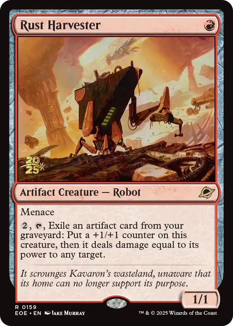 Rust Harvester [Edge of Eternities Prerelease Promos] | Card Citadel