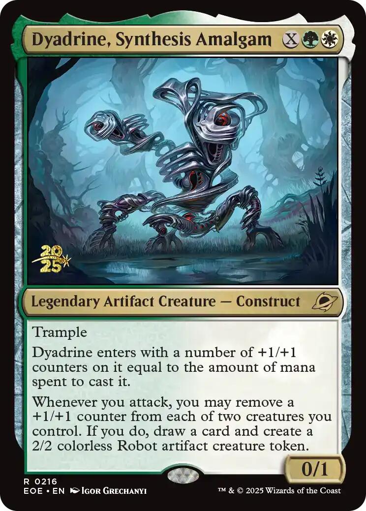 Dyadrine, Synthesis Amalgam [Edge of Eternities Prerelease Promos] | Card Citadel