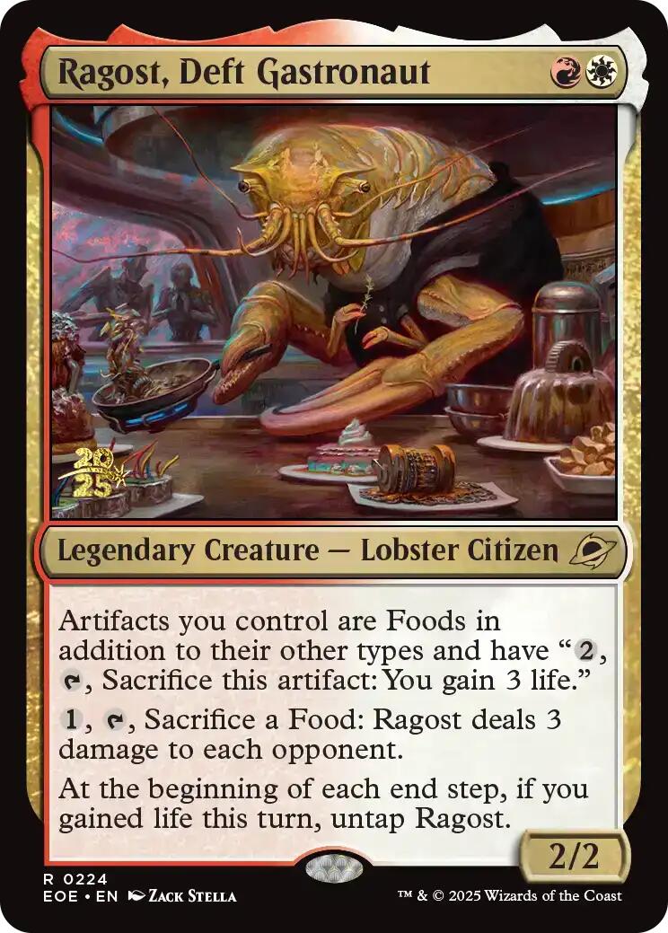 Ragost, Deft Gastronaut [Edge of Eternities Prerelease Promos] | Card Citadel