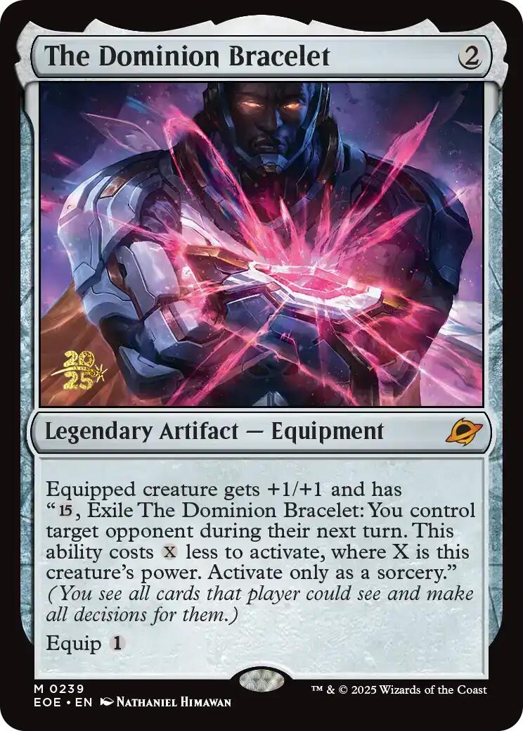 The Dominion Bracelet [Edge of Eternities Prerelease Promos] | Card Citadel
