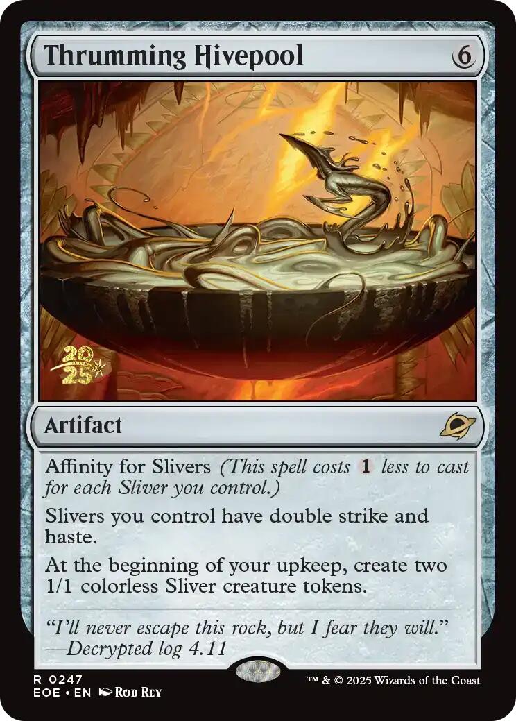 Thrumming Hivepool [Edge of Eternities Prerelease Promos] | Card Citadel