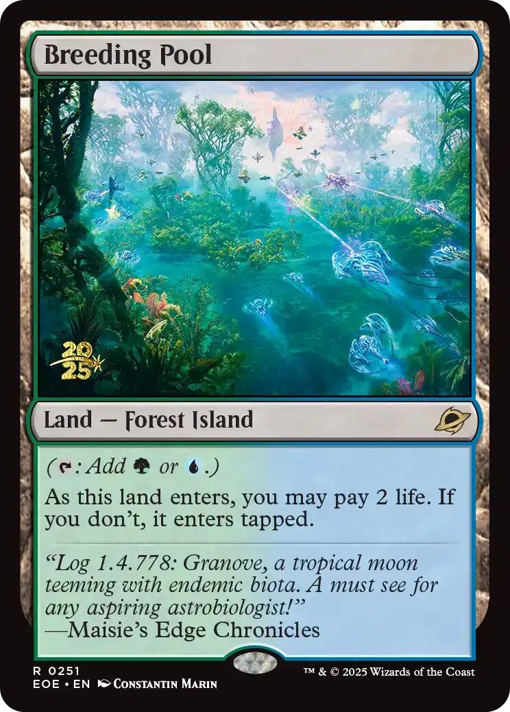 Breeding Pool [Edge of Eternities Prerelease Promos] | Card Citadel