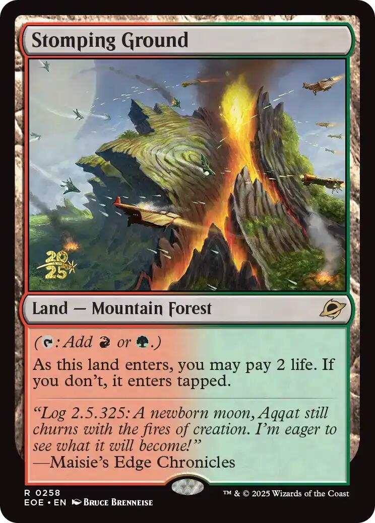 Stomping Ground [Edge of Eternities Prerelease Promos] | Card Citadel