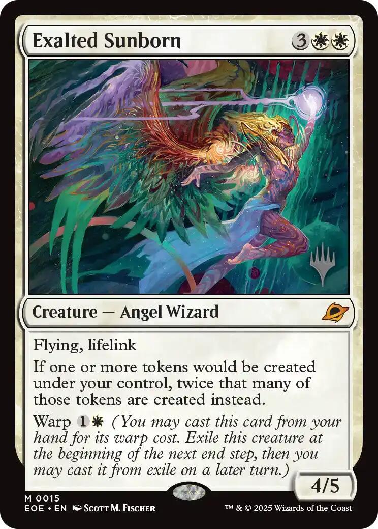 Exalted Sunborn [Edge of Eternities Promo Pack] | Card Citadel