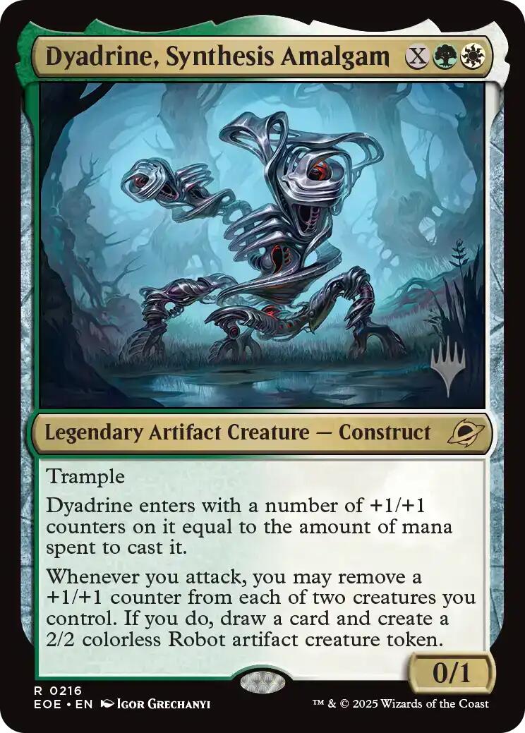 Dyadrine, Synthesis Amalgam [Edge of Eternities Promo Pack] | Card Citadel