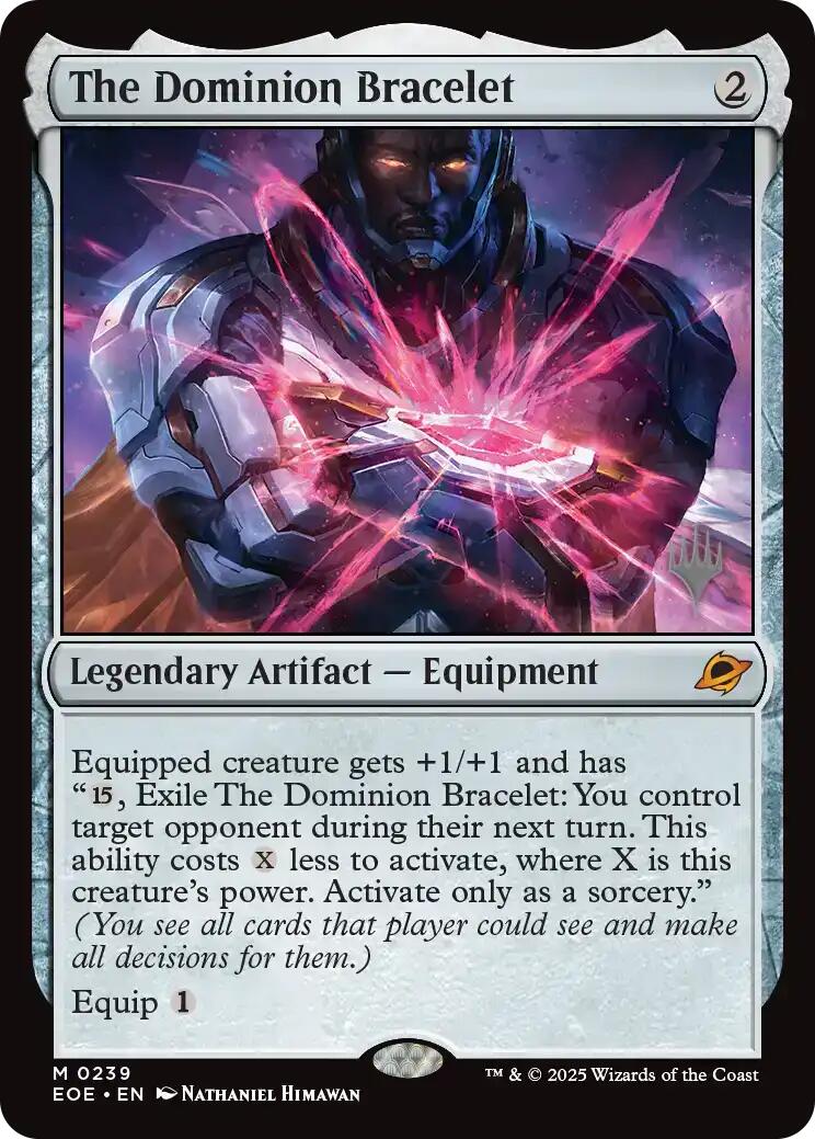 The Dominion Bracelet [Edge of Eternities Promo Pack] | Card Citadel