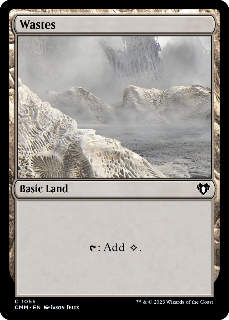 Wastes (1055) [Commander Masters] | Card Citadel