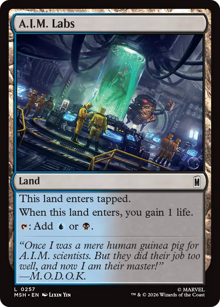 A.I.M. Labs [Marvel Super Heroes] | Card Citadel