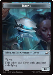 Drone // Lander (0005) Doubled-Sided Token [Edge of Eternities Tokens] | Card Citadel